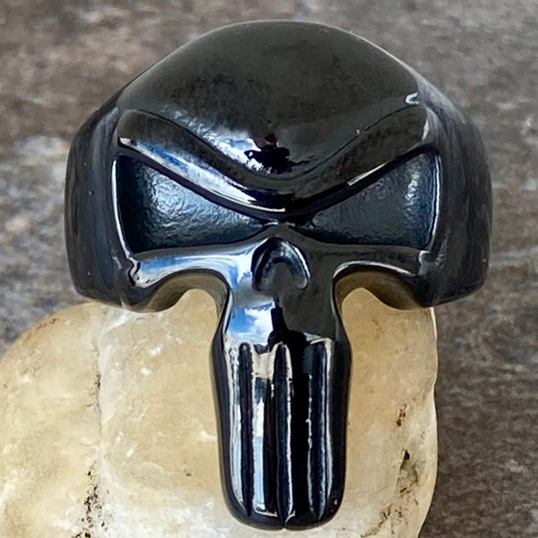 Sanity Jewelry Skull Ring 4 Skull Ring - Black - R155