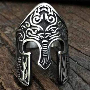 Sanity Jewelry Skull Ring 9 Gladiator Ring - The Artisan - R31