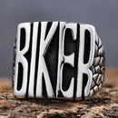 Sanity Jewelry Skull Ring Biker - Sizes 7-16 - SLC64 CLEARANCE