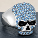 Sanity Jewelry Skull Ring Bling Skull Ring - SLC90 CLEARANCE