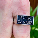 Sanity Jewelry Skull Ring Cancer - F**k Cancer - Ring - R20