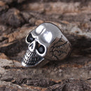 Sanity Jewelry Skull Ring Captain Jack's Black Eye Skull Ring - R143