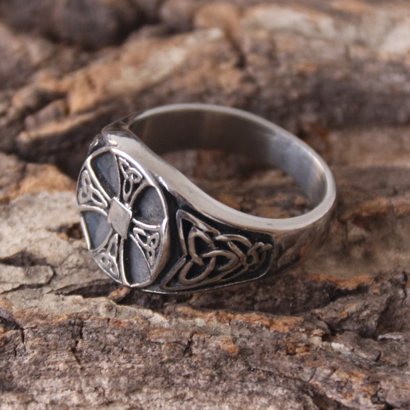 Sanity Jewelry Skull Ring Cross Ring - Celtic Cross - R85