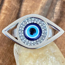 Sanity Jewelry Skull Ring Evil Eye Ring - Sizes 4-13 - R121