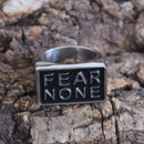 Sanity Jewelry Skull Ring Fear None Ring - R145