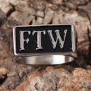 Sanity Jewelry Skull Ring FTW Biker  - SLC63 CLEARANCE