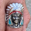 Sanity Jewelry Skull Ring Indian the Legend Ring - R182