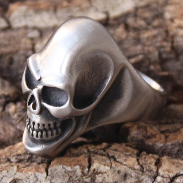 Mens Real 925 Solid Sterling Silver Skull Ring Iced Micro Pave Grim Reaper  Size 11 - Walmart.com