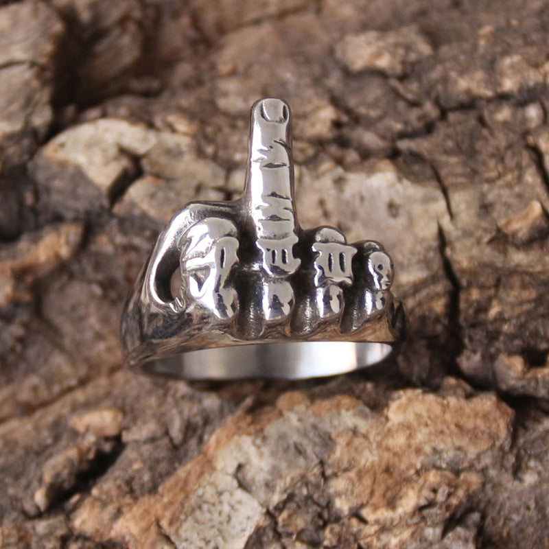 Sanity Jewelry Skull Ring Middle Finger Ring - SLC85