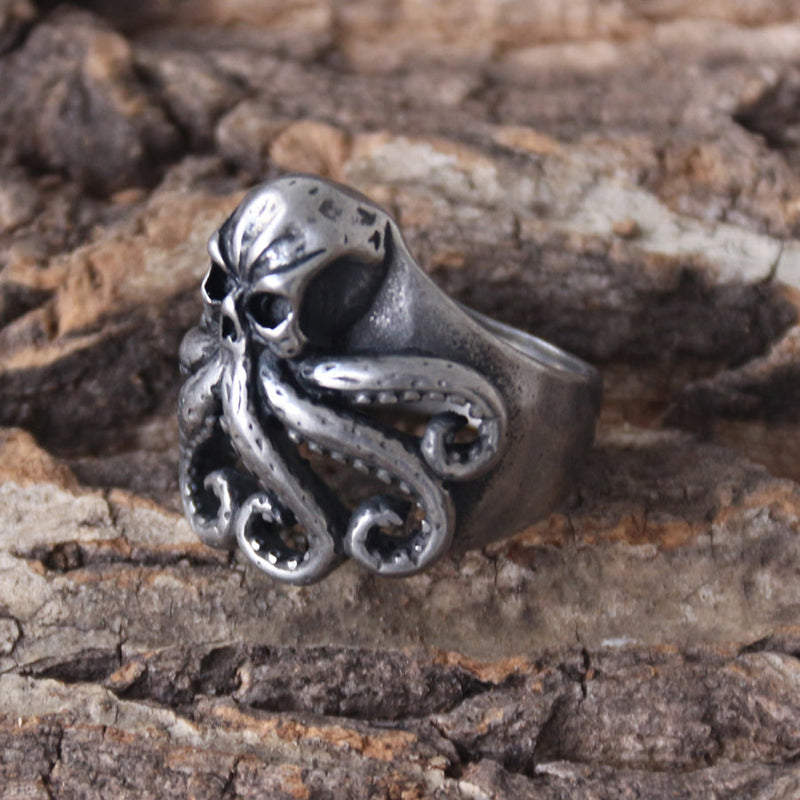 Sanity Jewelry Skull Ring Octopus Skull Ring - R72