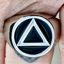 Sanity Jewelry Skull Ring Ring - AA Recovery - R250