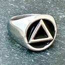 Sanity Jewelry Skull Ring Ring - AA Recovery - R250