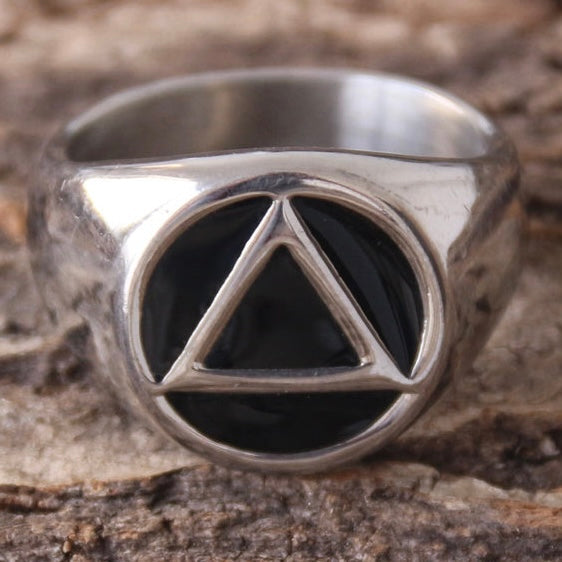 Sanity Jewelry Skull Ring Ring - AA Recovery - R250