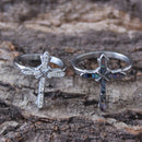 Sanity Jewelry Skull Ring Sea Shell Cross Ring - R71