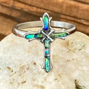 Sanity Jewelry Skull Ring Sea Shell Cross Ring - Sizes 4-11 - R71