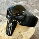 Sanity Jewelry Skull Ring Skull Ring - Black - R155