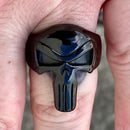 Sanity Jewelry Skull Ring Skull Ring - Black - R155