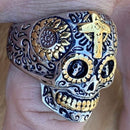 Sanity Jewelry Skull Ring Skull Ring - Sugar Skull - R64