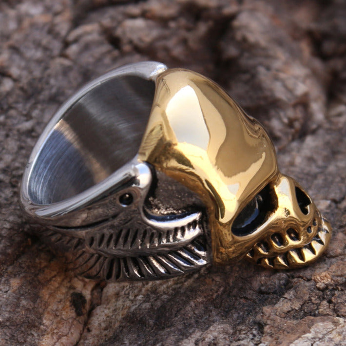Sanity Jewelry Skull Ring Skull Ring - The Speed Demon - Sizes 5-17 - R69