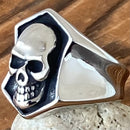 SANITY JEWELRY® Skull Ring Skull & Shield Ring - Polished - R224