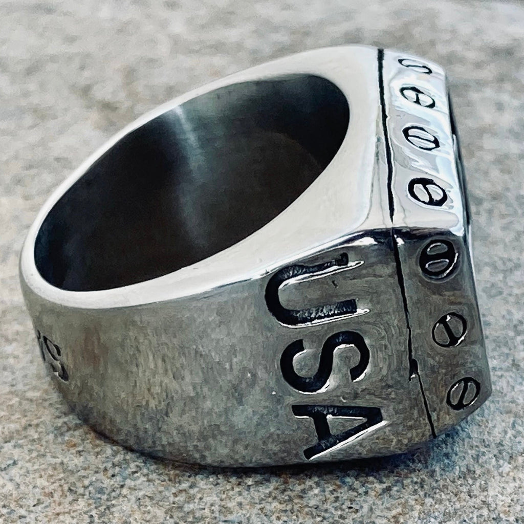 Ladies Usaf Rings Skull Ring | USAF United States Air Force Ring | Sanity Jewelry