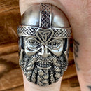 Sanity Jewelry Skull Ring Viking Leif The Lucky - R151