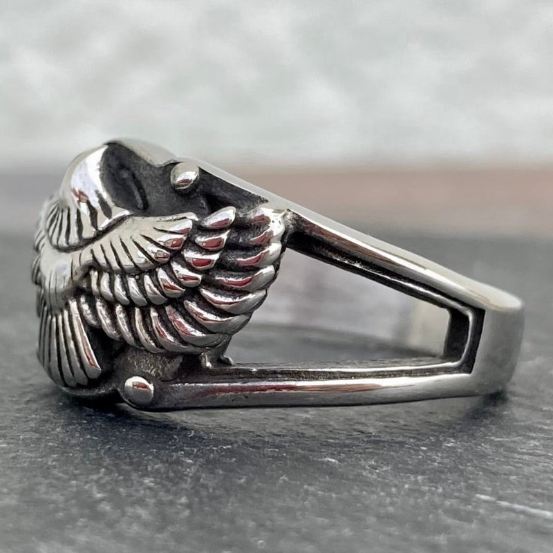 Sanity Jewelry Skull Ring Viking Valr Ring - Small - R86