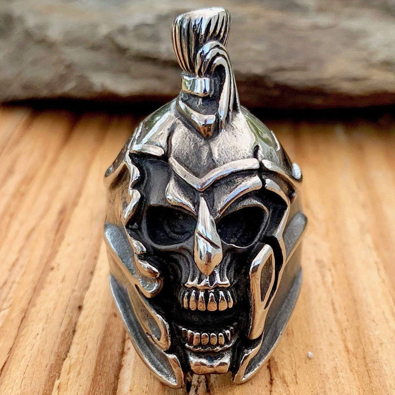 Sanity Jewelry Skull Ring Warrior - Sizes 10-16 - R19 CLEARANCE