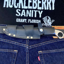 Sanity Jewelry Steel 11" Al Capone - Blue & Black Wood - D2 Steel - Horizontal & Vertical Carry - ACD205