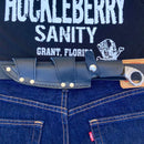 Sanity Jewelry Steel 11” Al Capone - Buffalo Horn - Damascus - Horizontal & Vertical Carry - AC21