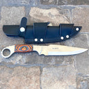 Sanity Jewelry Steel 11" Al Capone - Orange & Black Wood - D2 Steel - Horizontal & Vertical Carry - AC202
