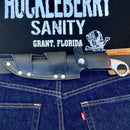 Sanity Jewelry Steel 11" Al Capone - Red & Black Wood - D2 Steel - Horizontal & Vertical Carry - ACD206