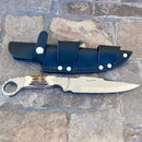 Sanity Jewelry Steel 11" Al Capone - Stag Antler - D2 Steel - Horizontal & Vertical Carry - ACD202