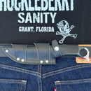 Sanity Jewelry Steel John Dillinger - Buffalo Horn - Horizontal & Vertical Carry 11 inches - JDE05