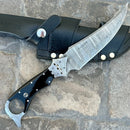 Sanity Jewelry Steel John Dillinger - Buffalo Horn - Horizontal & Vertical Carry 11 inches - JDE05