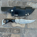 Sanity Jewelry Steel John Dillinger - Buffalo Horn - Horizontal & Vertical Carry 11 inches - JDE05