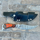 Sanity Jewelry Steel John Dillinger - Orange Wood - Horizontal & Vertical Carry 11 inches - JDE06