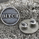 SANITY JEWELRY® Vest Pins Vest Pin - B*tch - PIN03