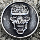 SANITY JEWELRY® Vest Pins Vest Pin - Day of the Dead Skull - PIN12