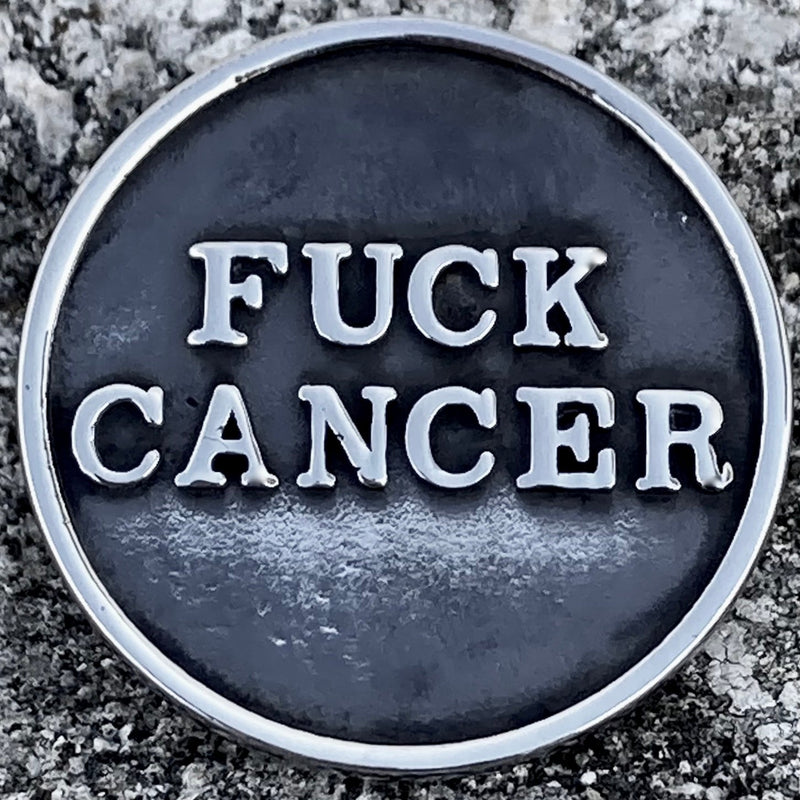 SANITY JEWELRY® Vest Pins Vest Pin - F*ck Cancer - PIN26