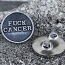 SANITY JEWELRY® Vest Pins Vest Pin - F*ck Cancer - PIN26
