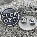 SANITY JEWELRY® Vest Pins Vest Pin - F*ck Off - PIN09