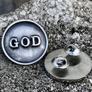 SANITY JEWELRY® Vest Pins Vest Pin -God - PIN01