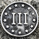 SANITY JEWELRY® Vest Pins Vest Pin - III Patriot - PIN04