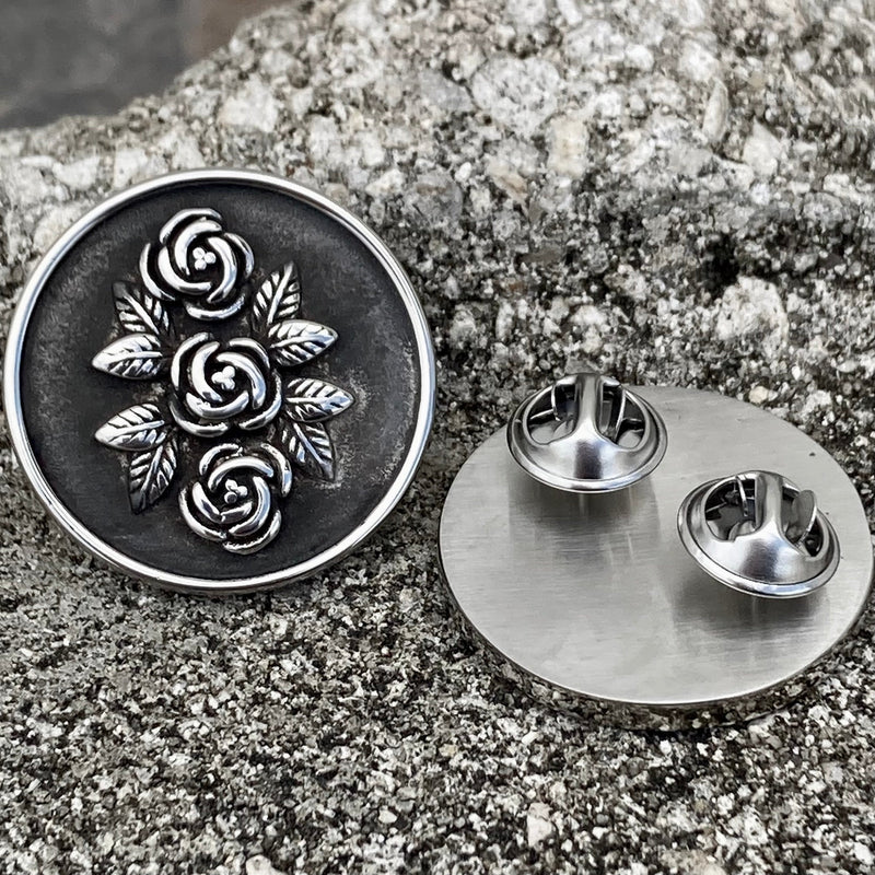 SANITY JEWELRY® Vest Pins Vest Pin - Morgans Roses - PIN14