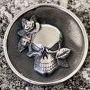 SANITY JEWELRY® Vest Pins Vest Pin - Skull & Roses - PIN22