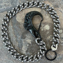 SANITY JEWELRY® Wallet Chain 23 inches Chain Gang "Easy Biker" Wallet Chain - Black Scream Clasp - CGW21