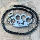 SANITY JEWELRY® Wallet Chain 24” Four Finger Ring Wallet Chain Polished - Black Daytona Deluxe - WC17D