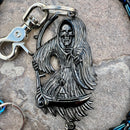 SANITY JEWELRY® Wallet Chain Black Grim Reaper Wallet Chain - Black & Blue Daytona Heritage - WC14