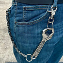 SANITY JEWELRY® Wallet Chain Bottle Opener Wallet Chain - Black Daytona Deluxe - W/Sanity Wrench - WCK-24